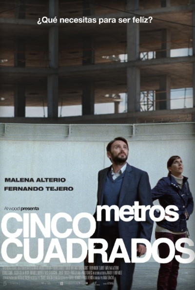 cinco metros cuadrados Cartel